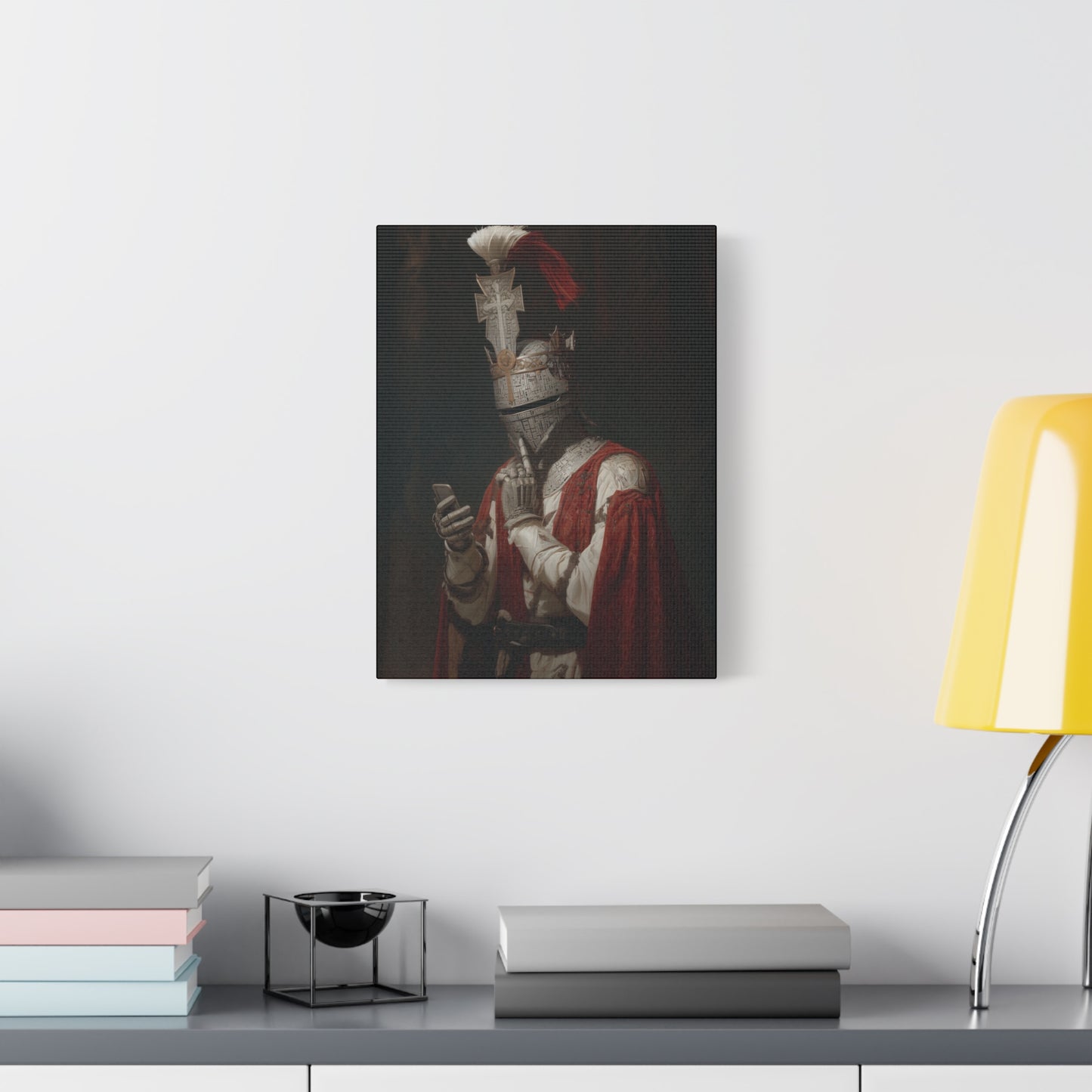 The Contemplating Canvas