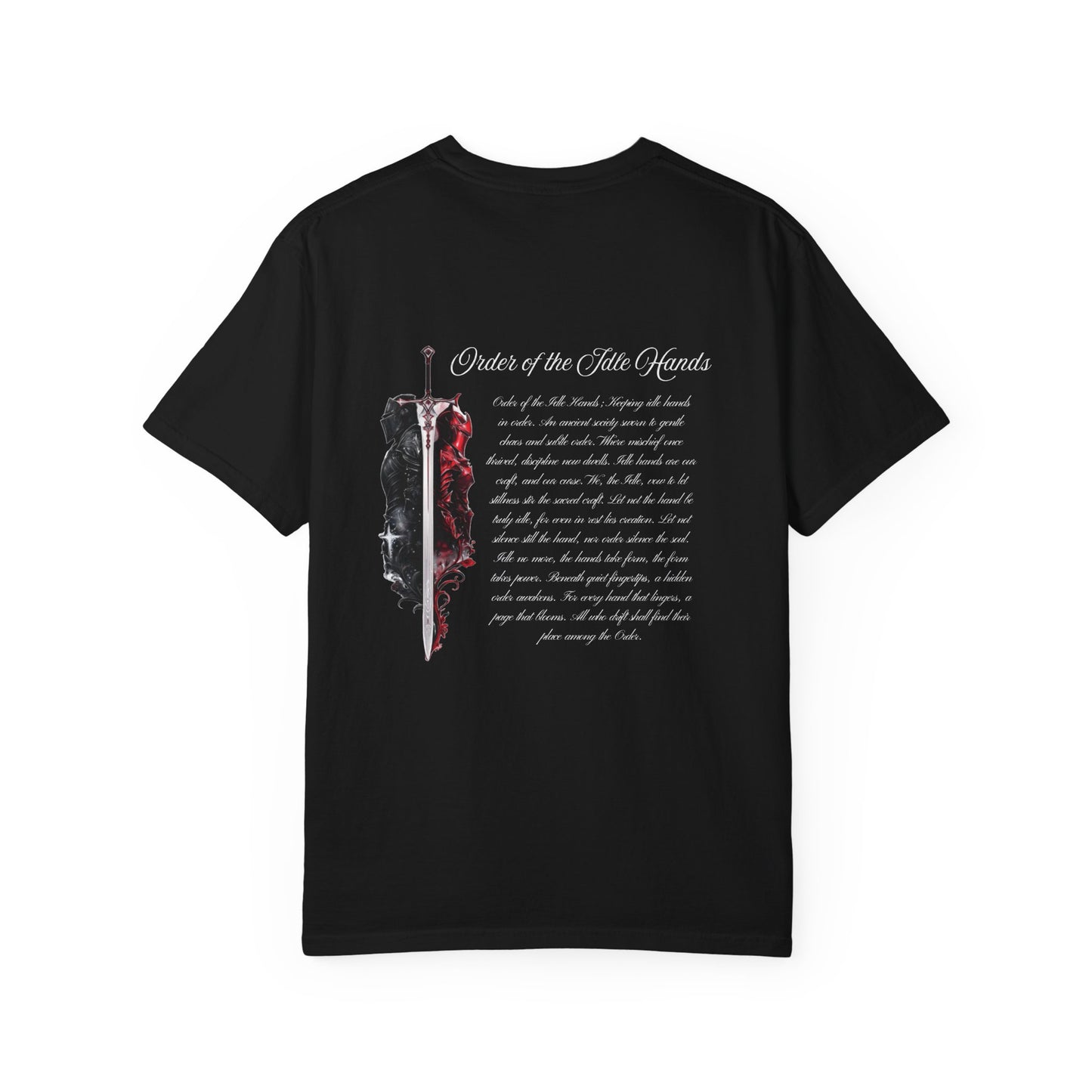 Order of the Idle Hands T-shirt 2