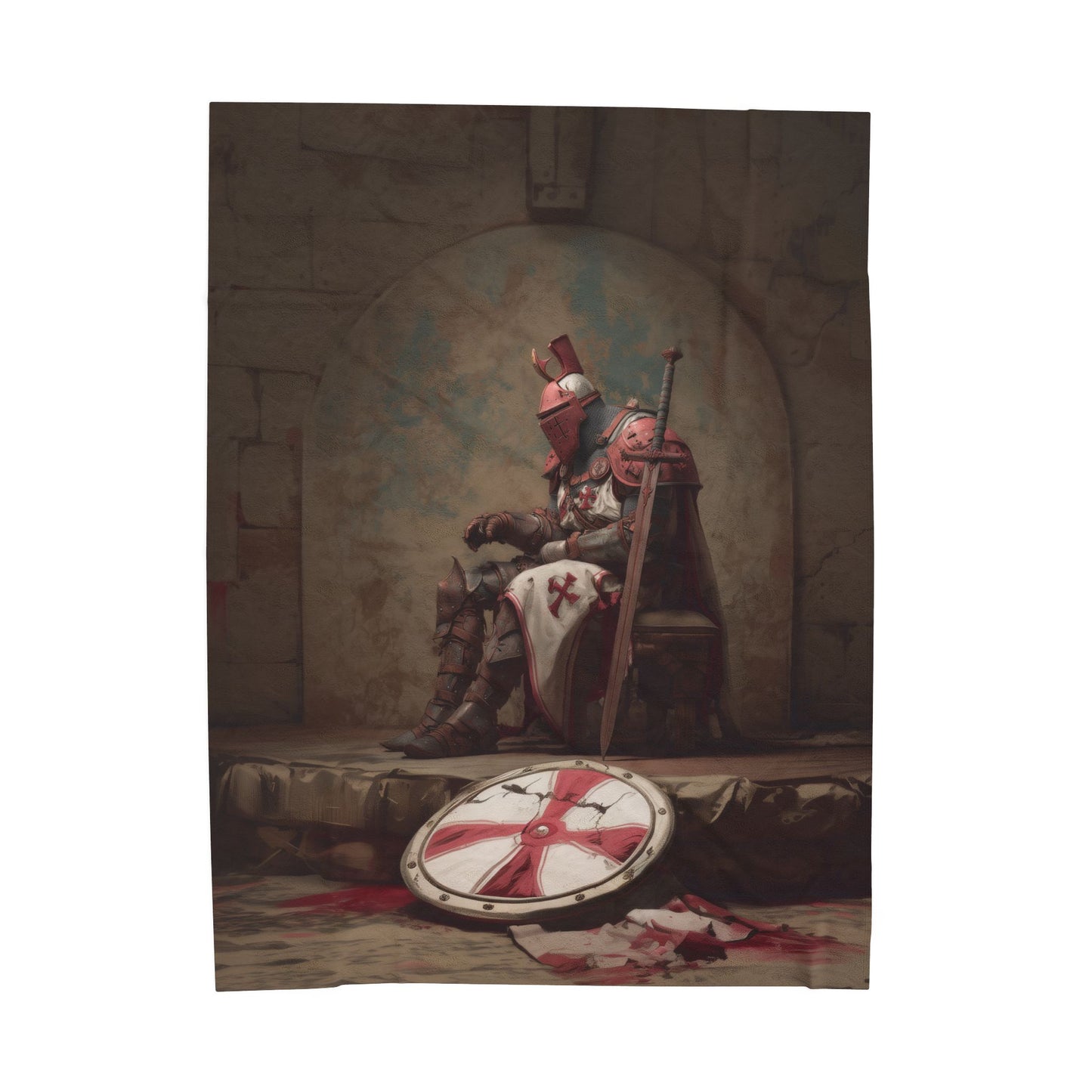 Lone Knight Blanket