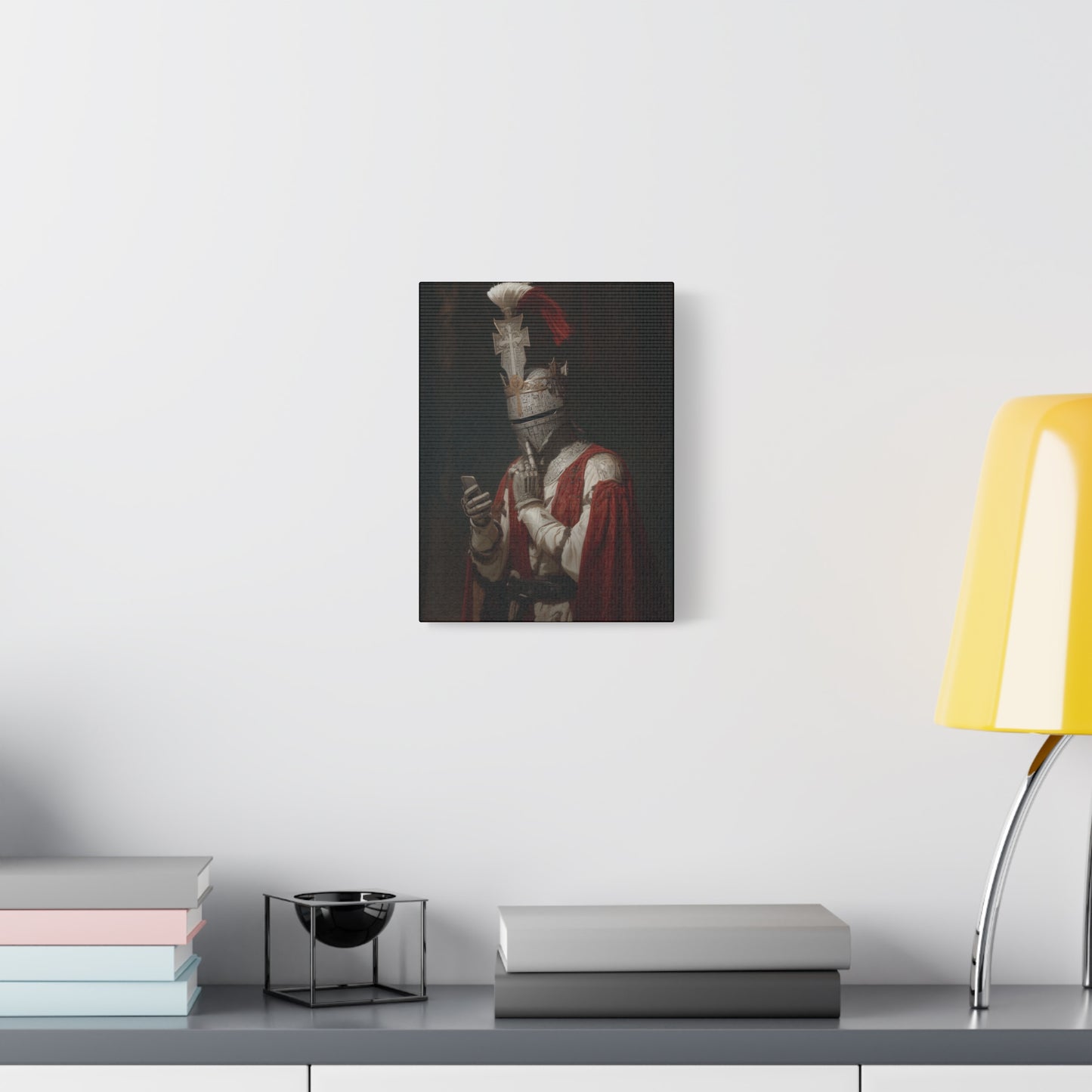 The Contemplating Canvas