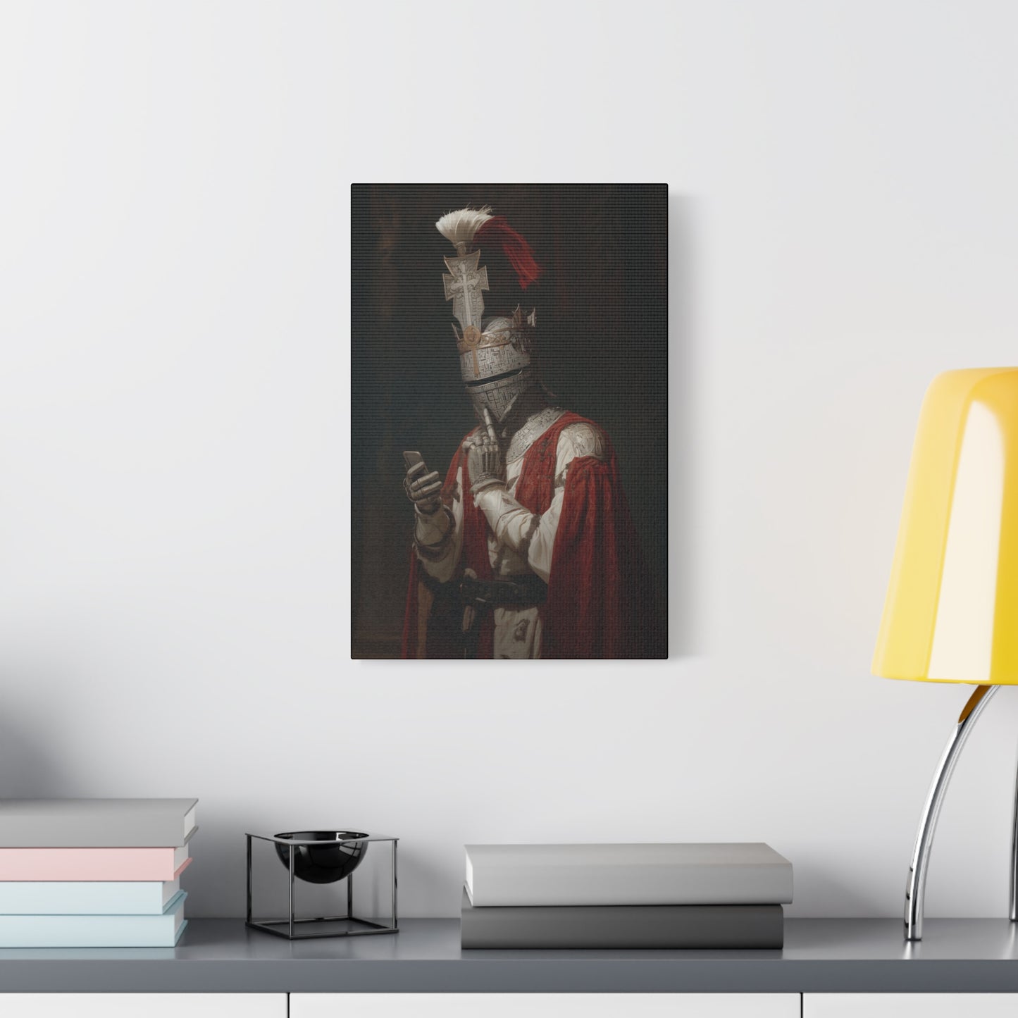 The Contemplating Canvas