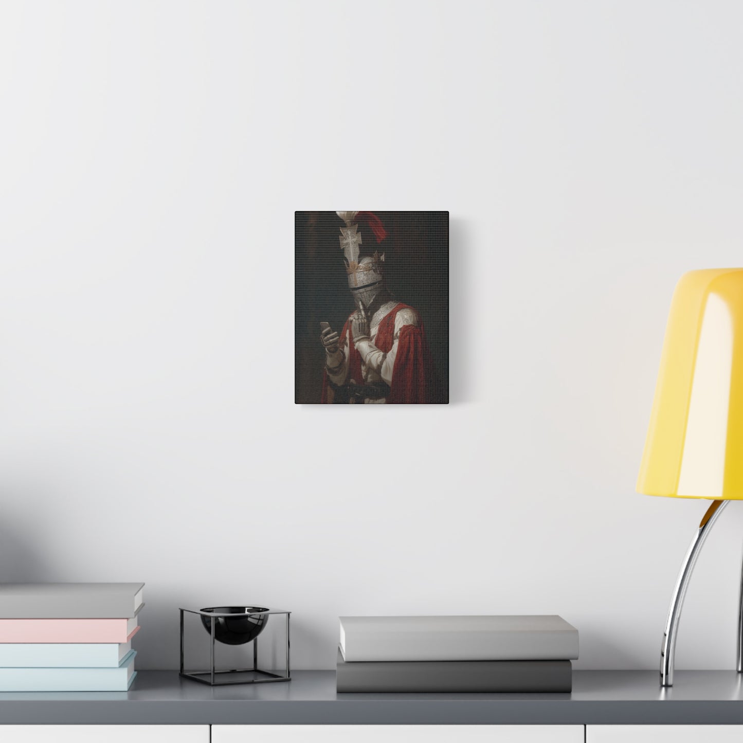 The Contemplating Canvas