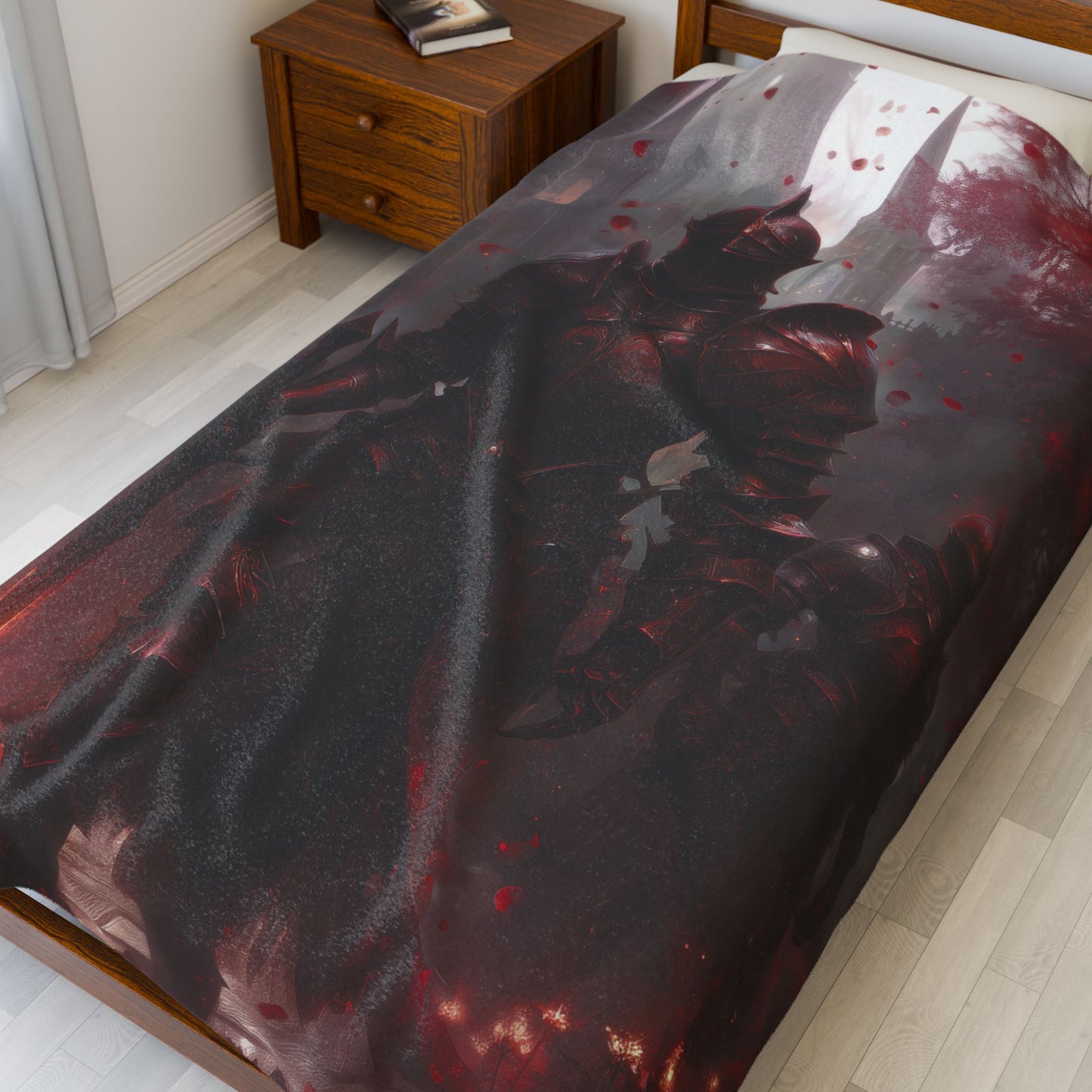 Crimson Knights Blanket