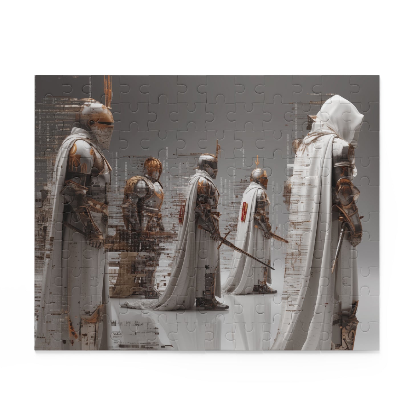 The Coded Knights Puzzle