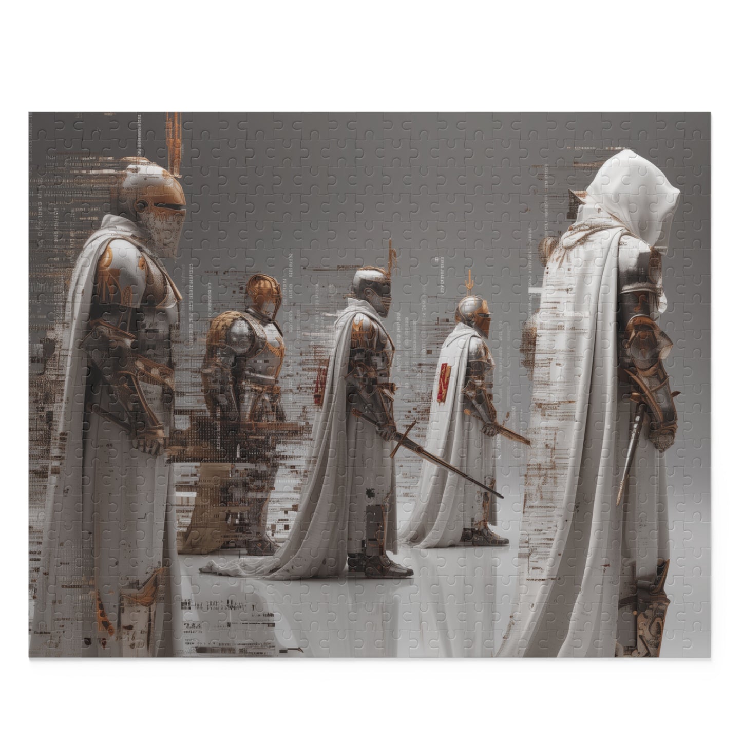 The Coded Knights Puzzle