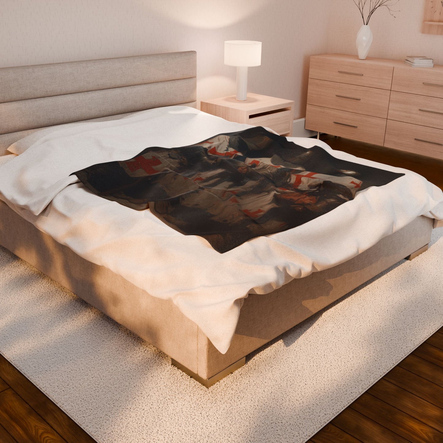 Templars Crusaders Blanket