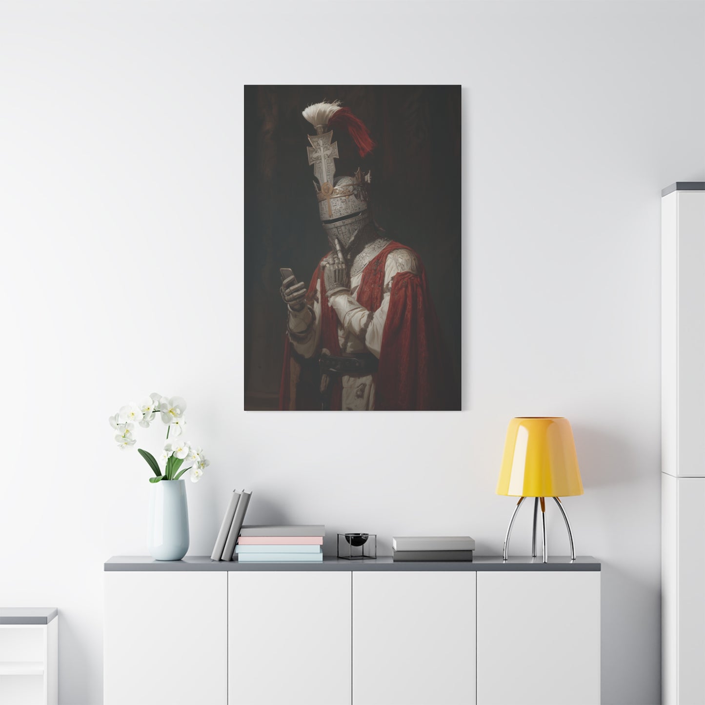 The Contemplating Canvas