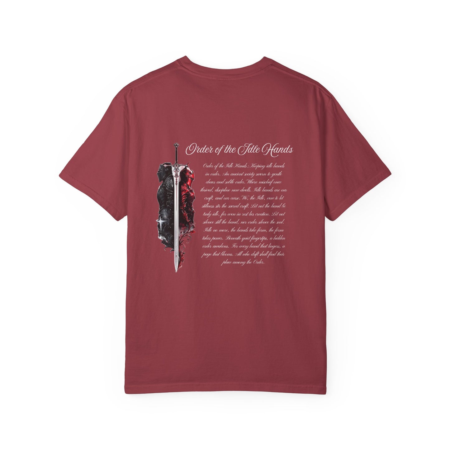 Order of the Idle Hands T-shirt 2