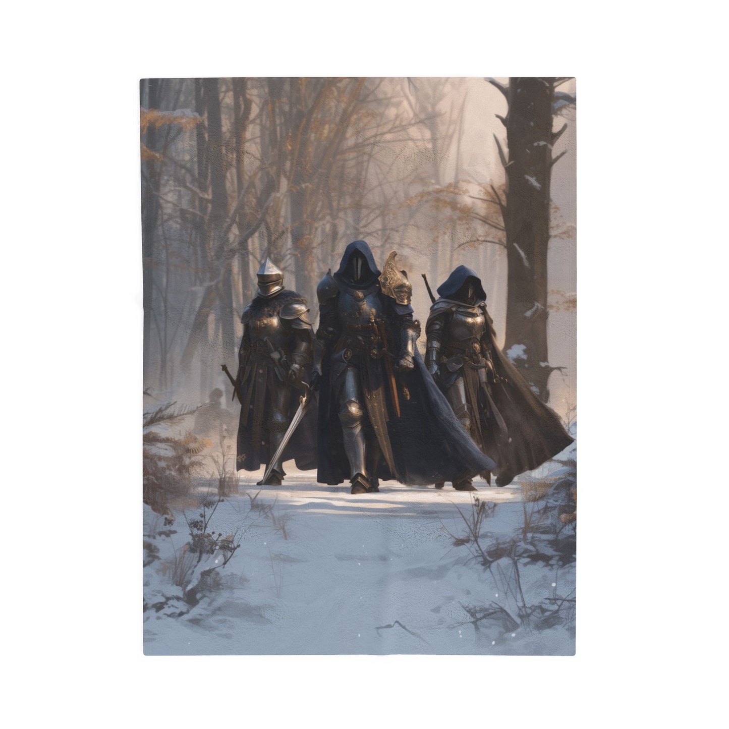 Winter Knights Blanket