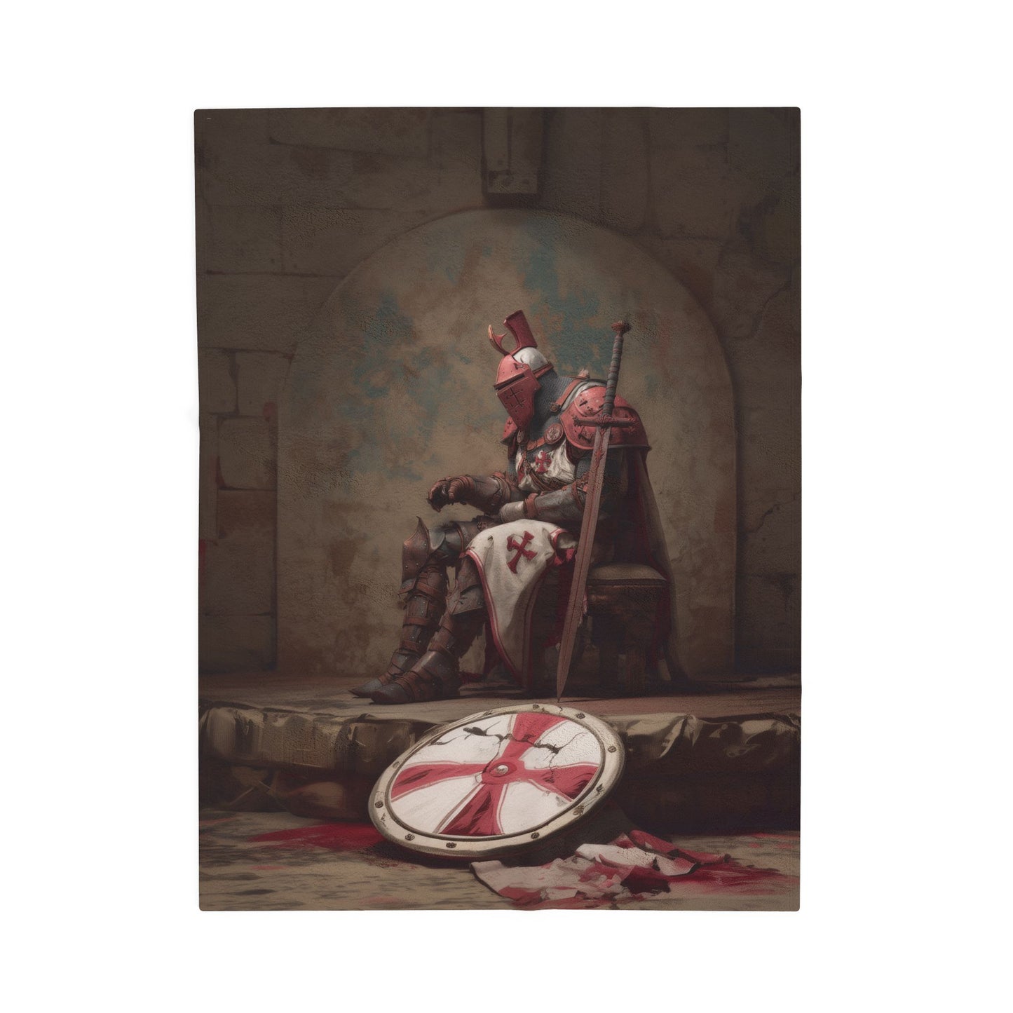 Lone Knight Blanket
