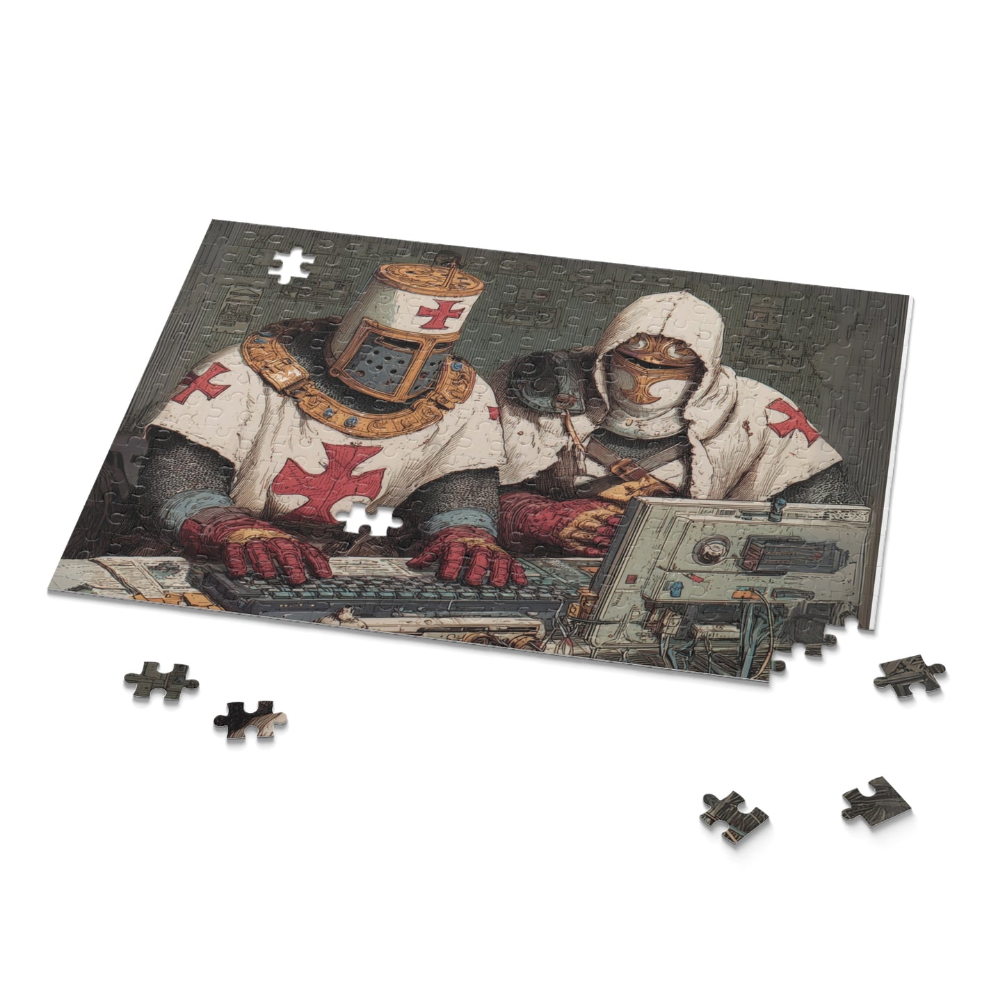 Coded Knights Puzzle
