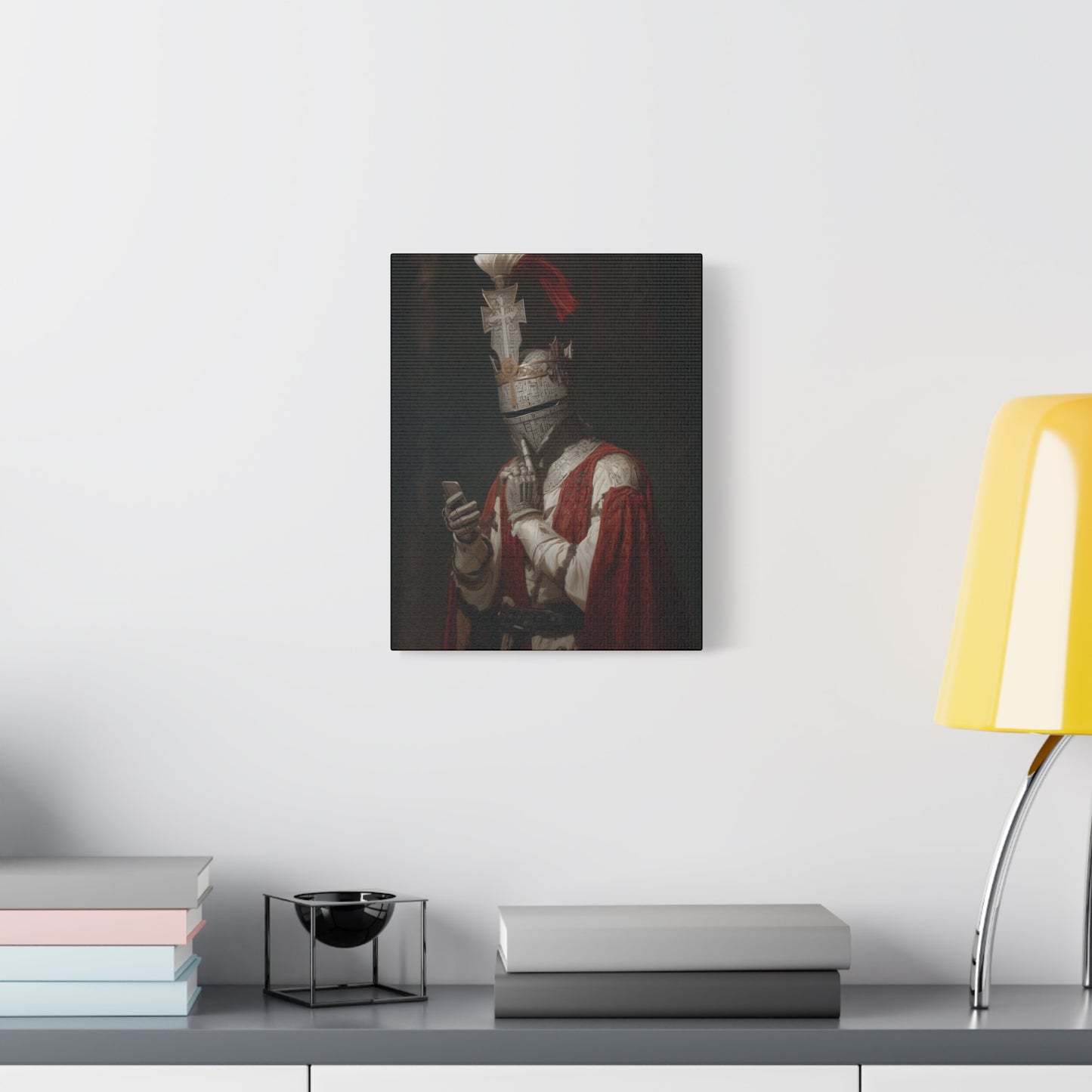 The Contemplating Canvas