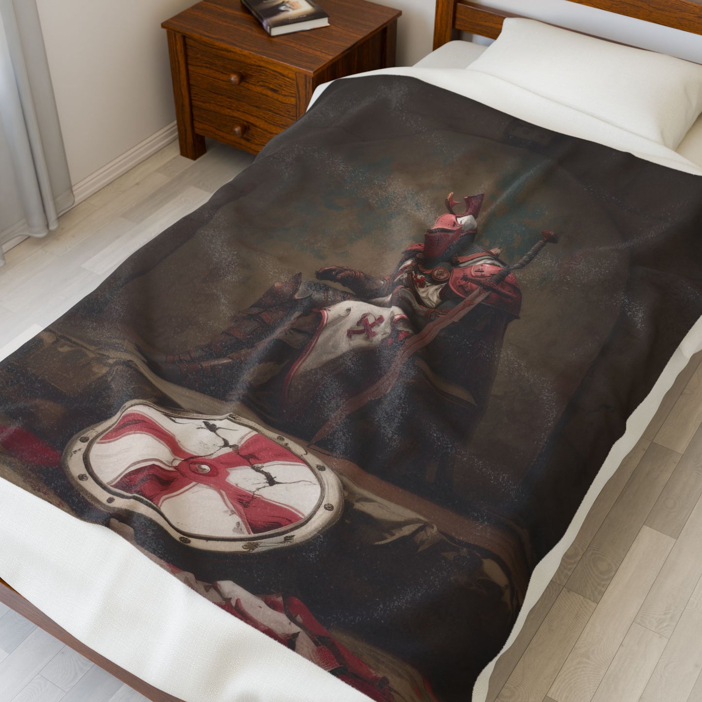 Lone Knight Blanket