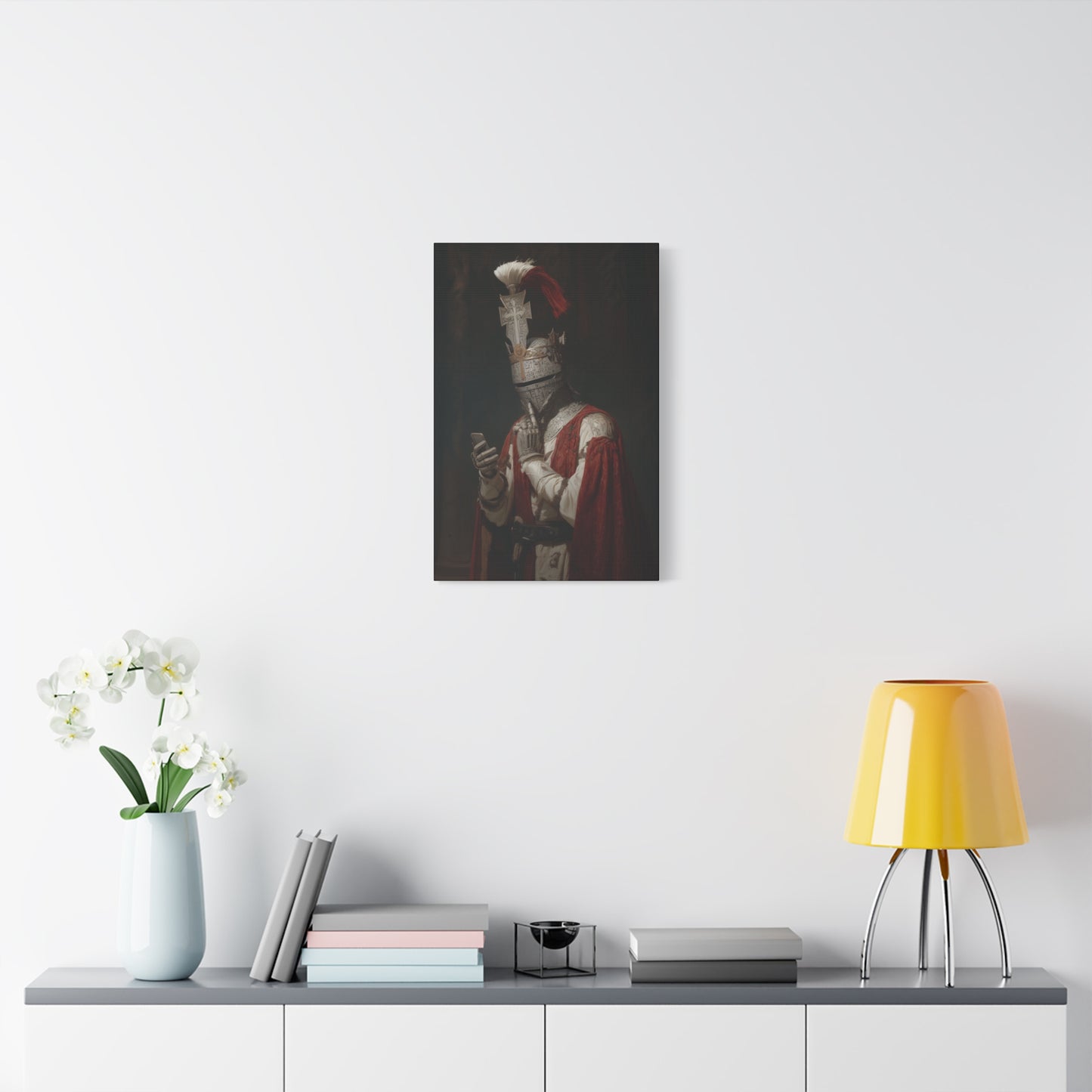 The Contemplating Canvas