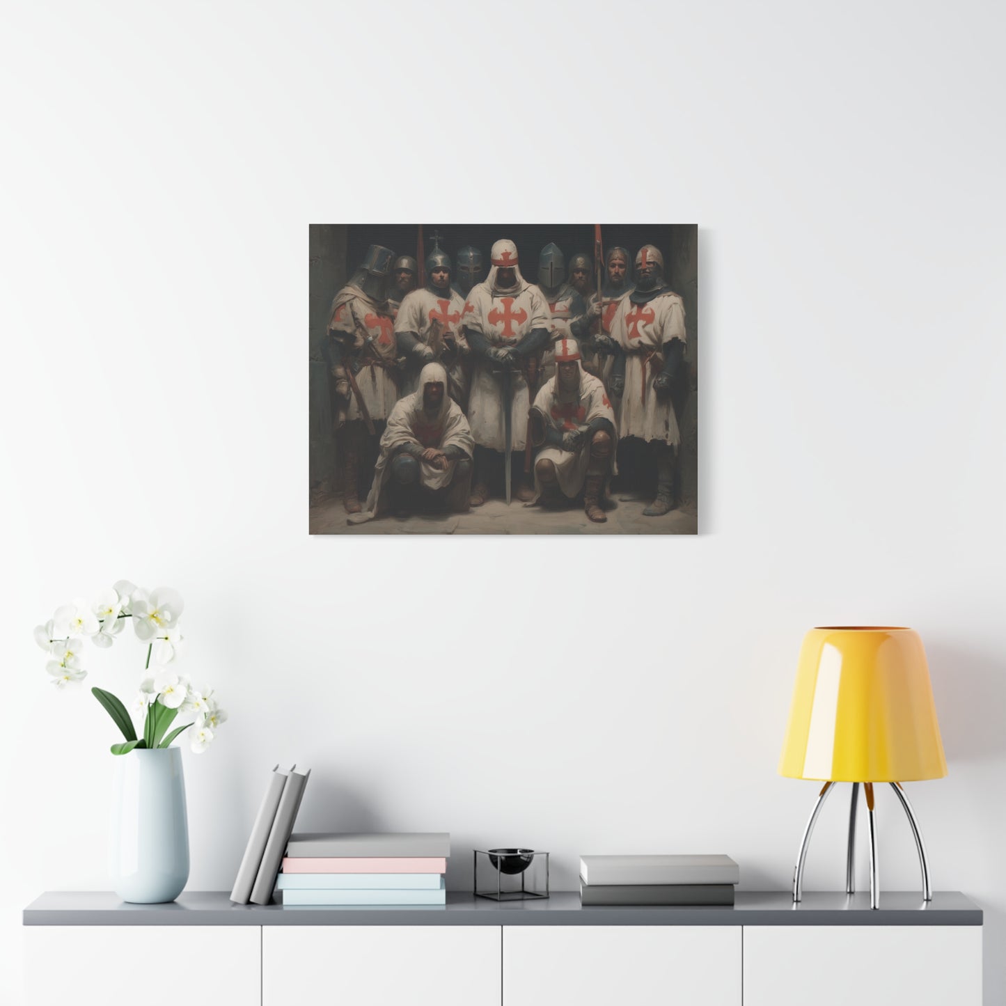 Knights Templars Canvas