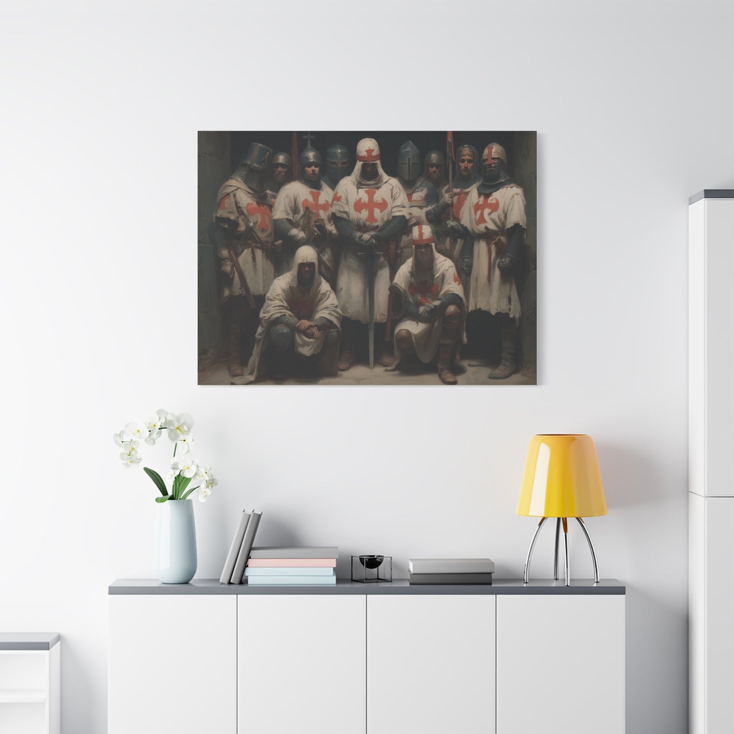 Knights Templars Canvas