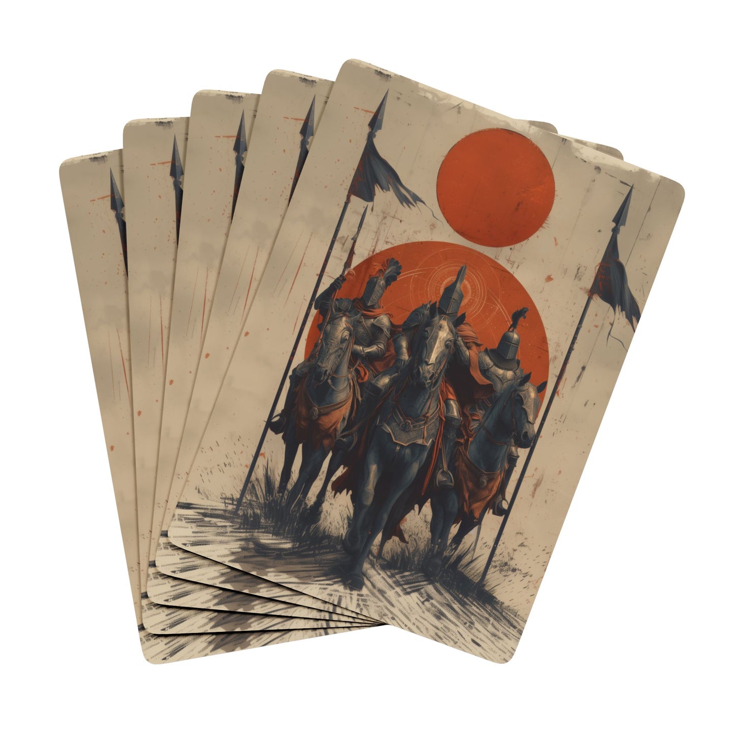 Knights of the Orange Sun Poker Playing Cards