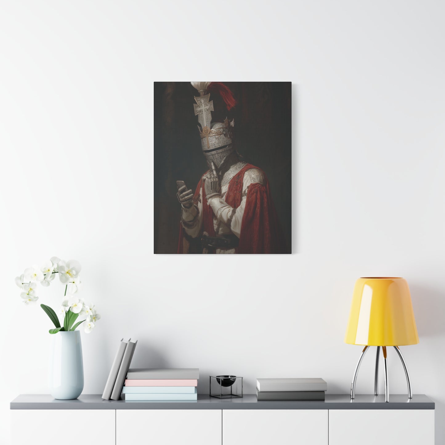 The Contemplating Canvas