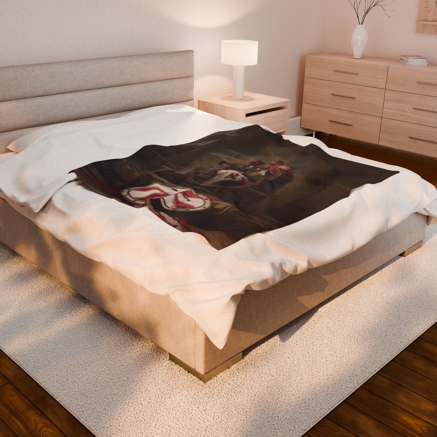 Lone Knight Blanket