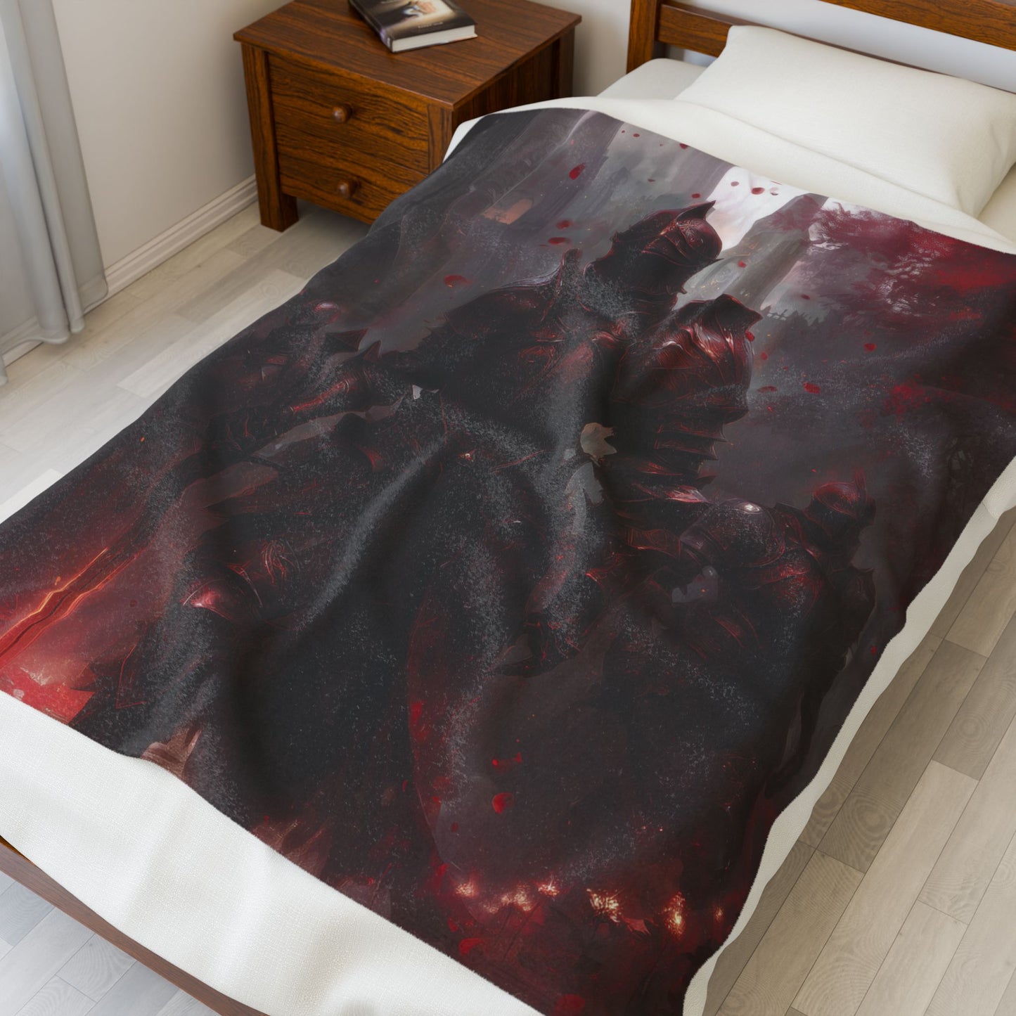 Crimson Knights Blanket