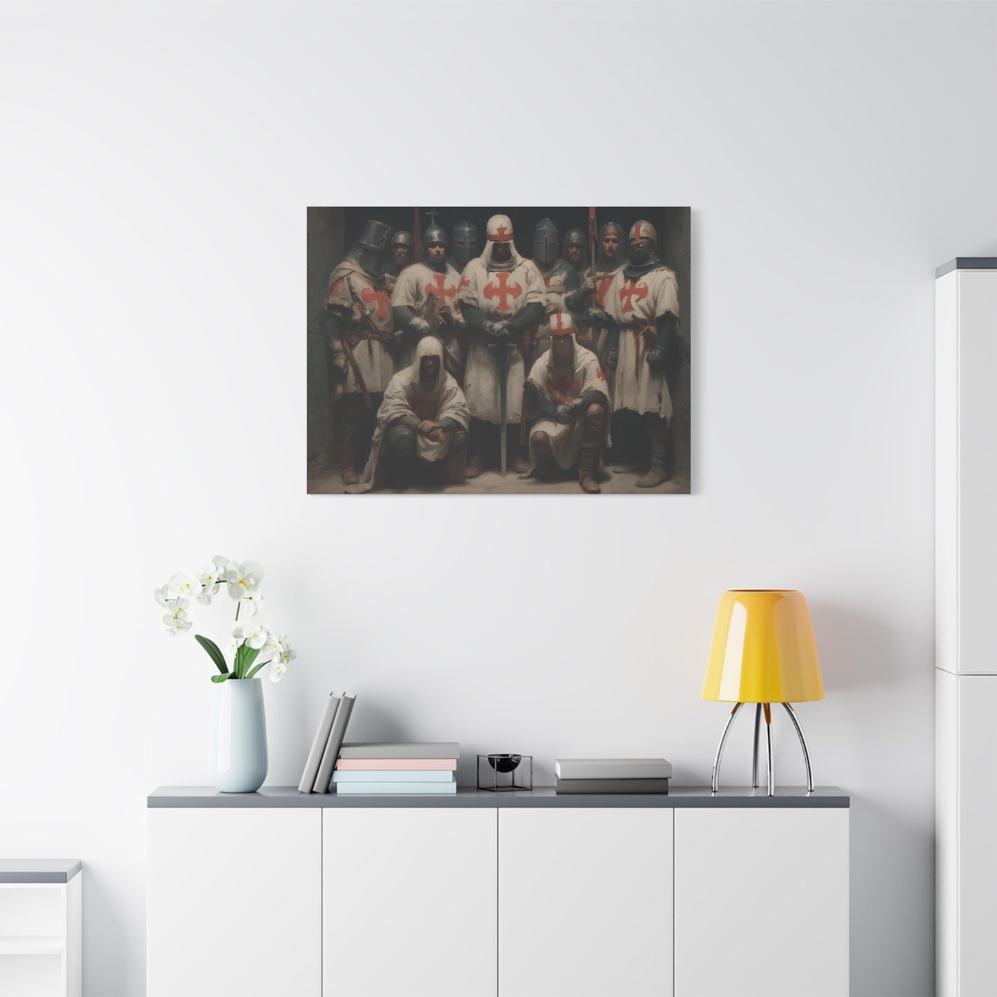 Knights Templars Canvas