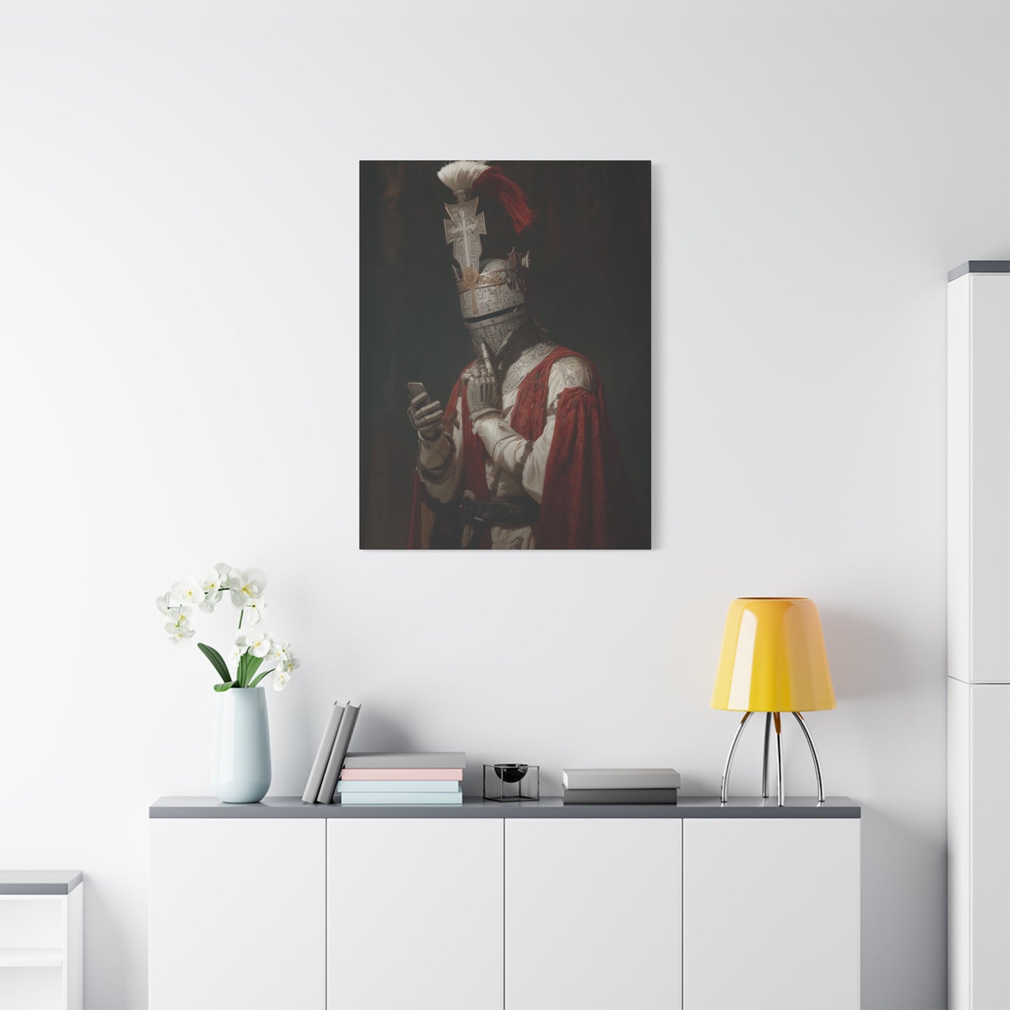 The Contemplating Canvas