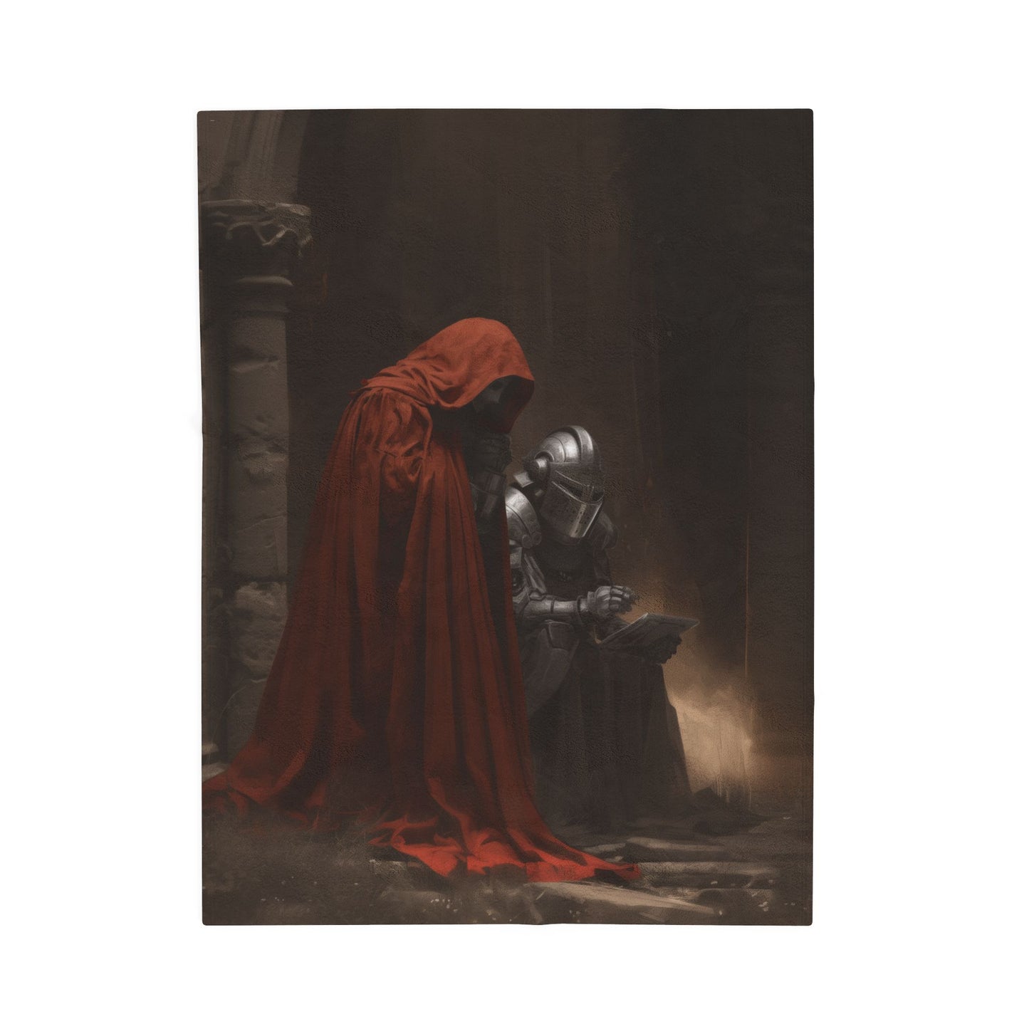 Cloak and knight Blanket