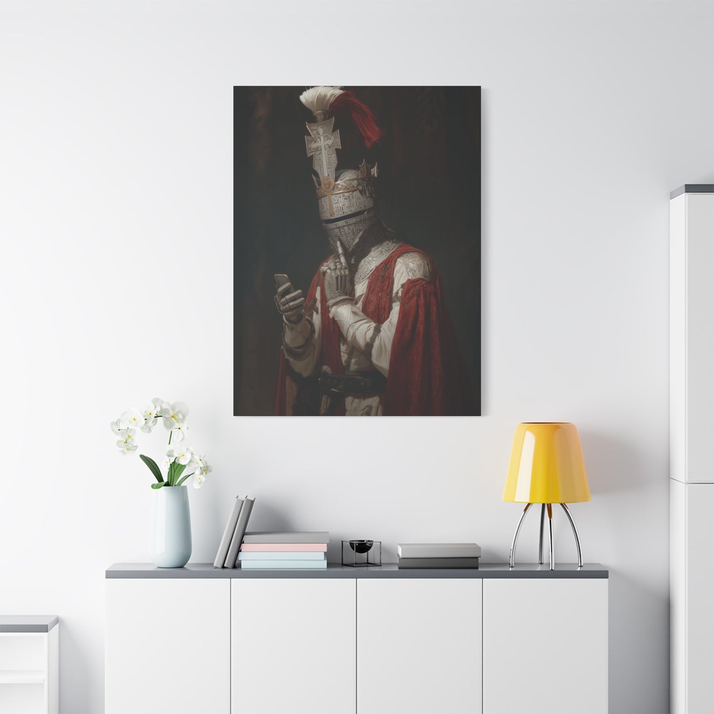 The Contemplating Canvas