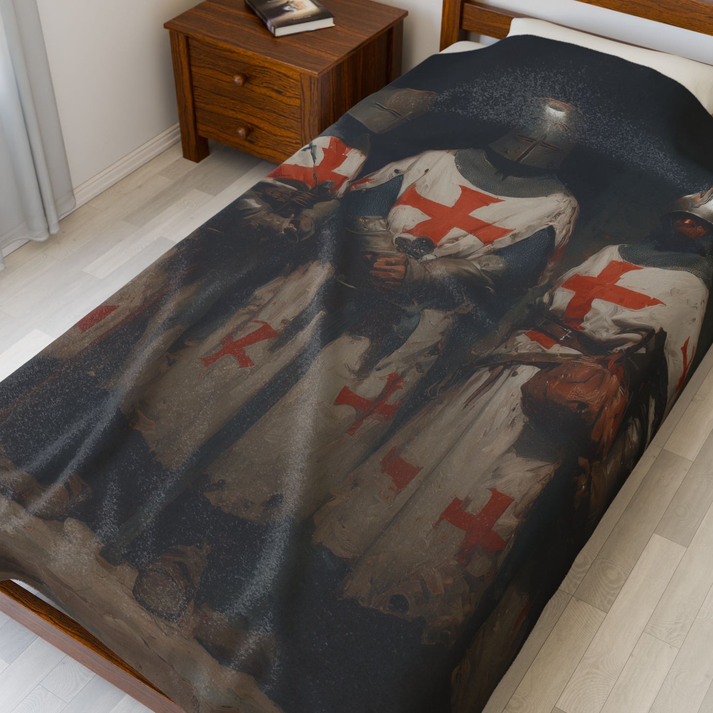 Templars Crusaders Blanket