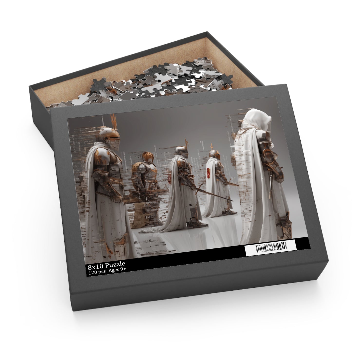 The Coded Knights Puzzle
