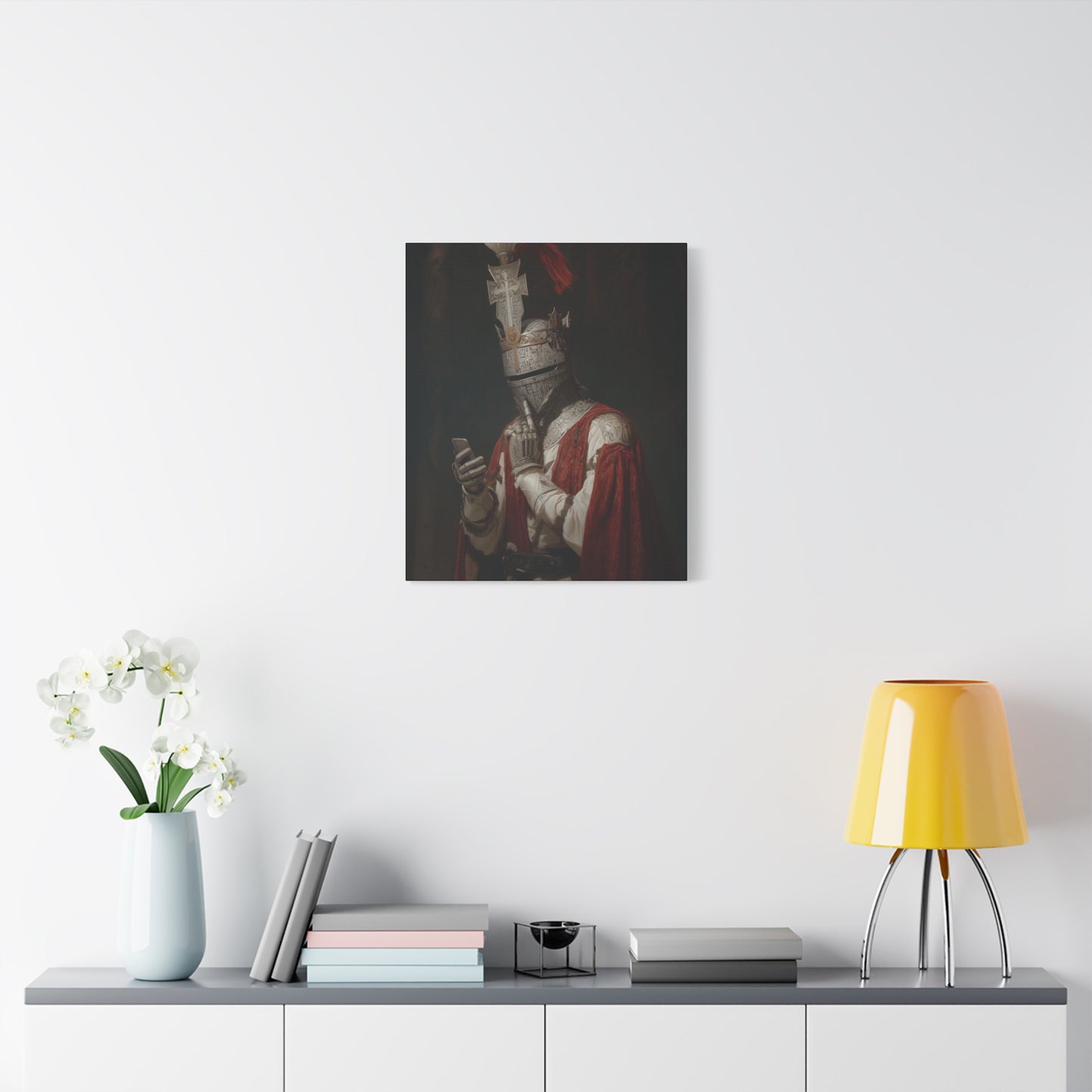 The Contemplating Canvas