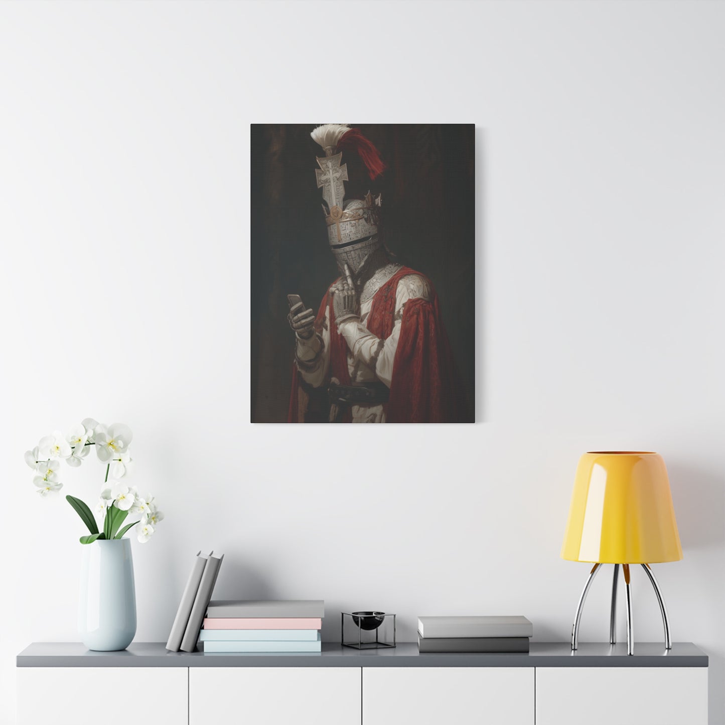 The Contemplating Canvas