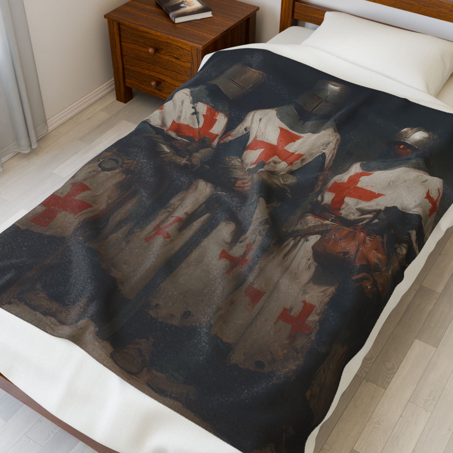 Templars Crusaders Blanket
