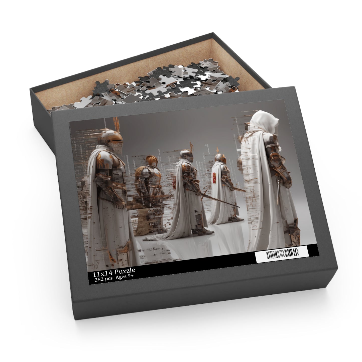The Coded Knights Puzzle