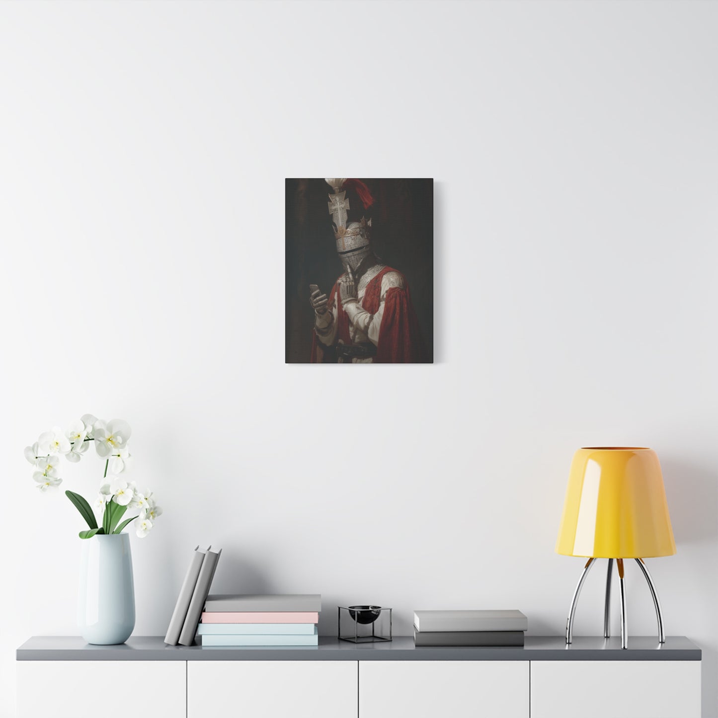 The Contemplating Canvas