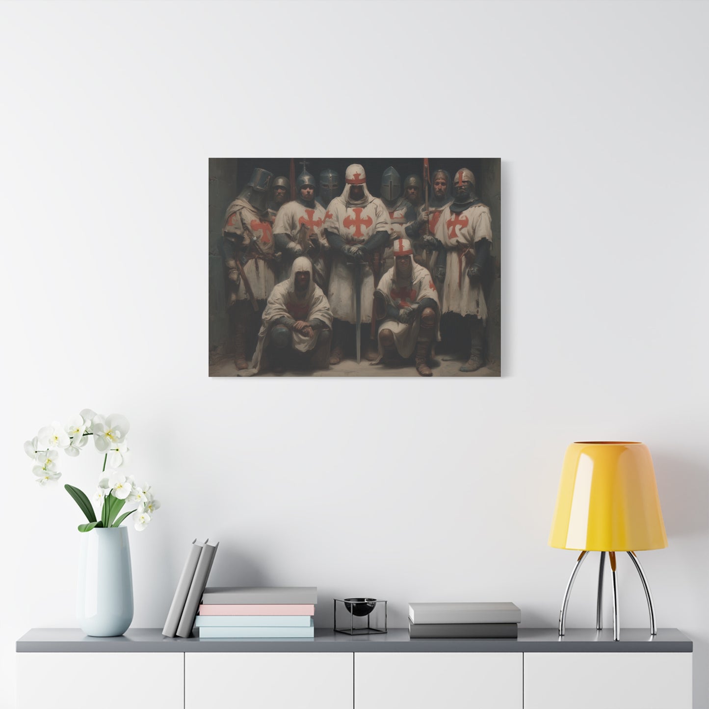 Knights Templars Canvas