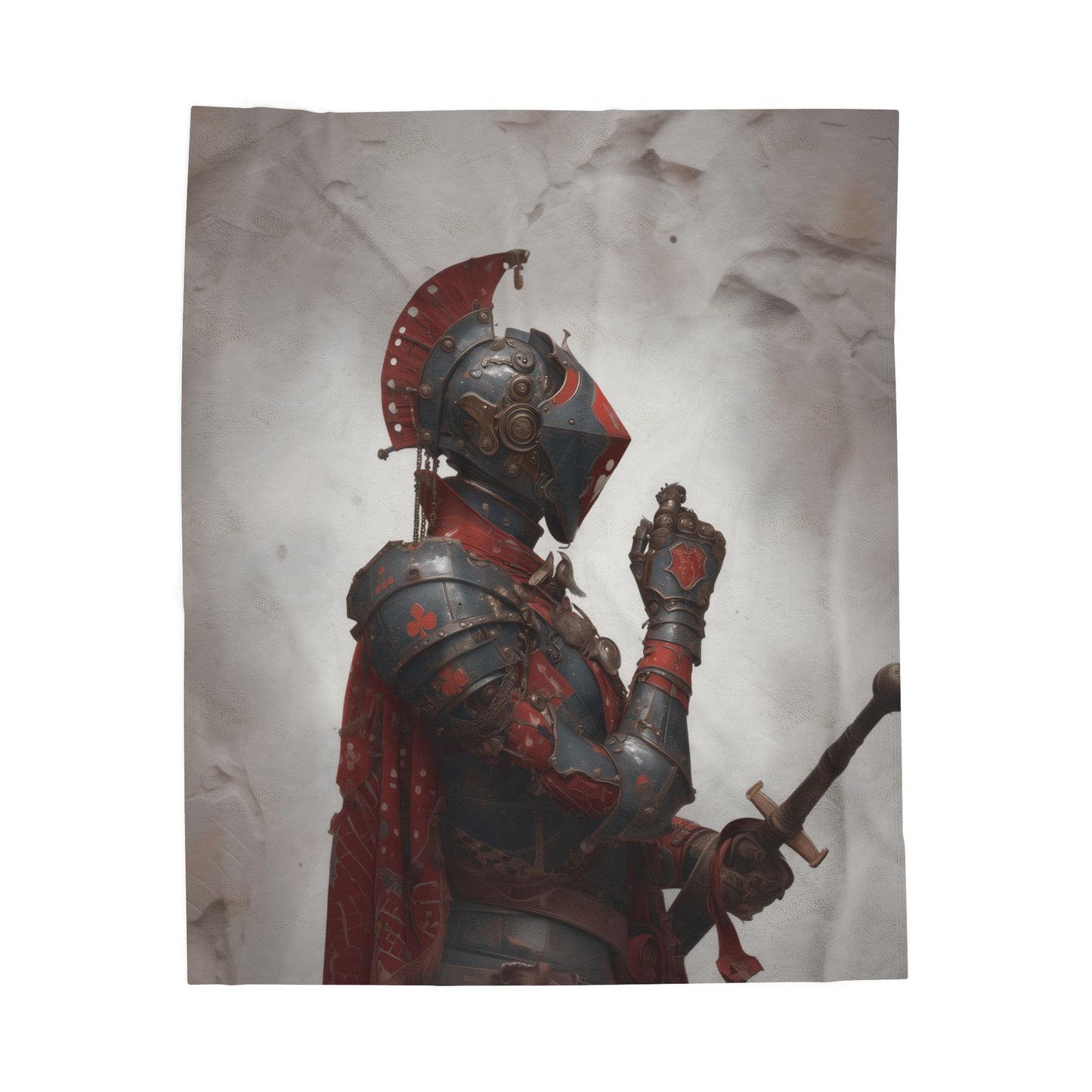 Clubs Knight Blanket