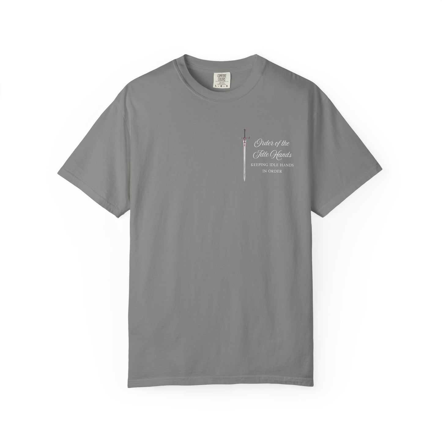 Order of the Idle Hands T-shirt 2