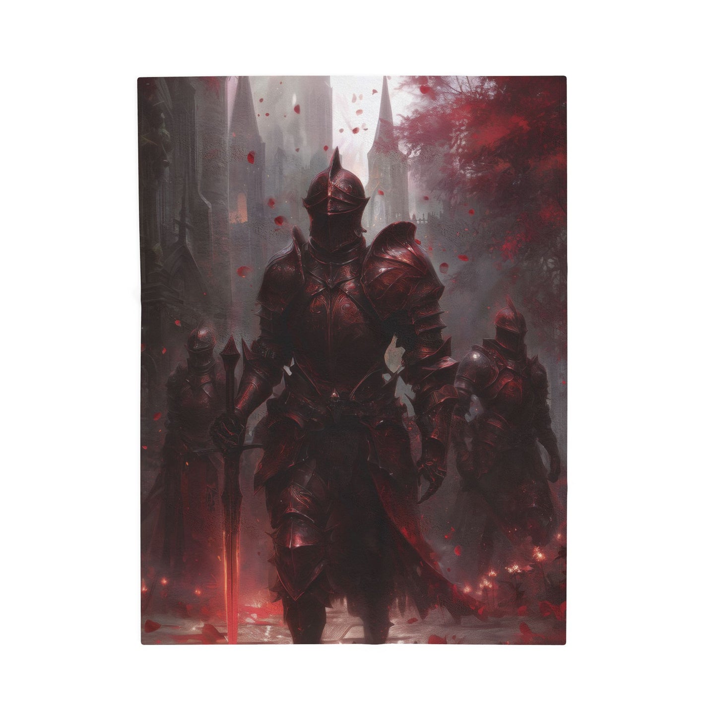 Crimson Knights Blanket