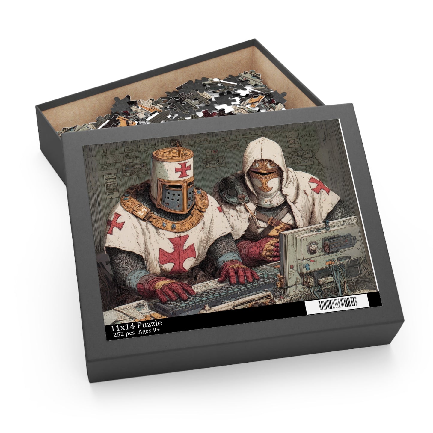Coded Knights Puzzle