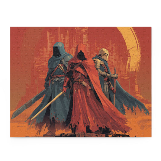 Epic Fantasy Puzzle (120, 252, 500-Piece) - Adventure Decor, Game Night Activity, Gift for Gamers, Art Lovers, and Birthdays