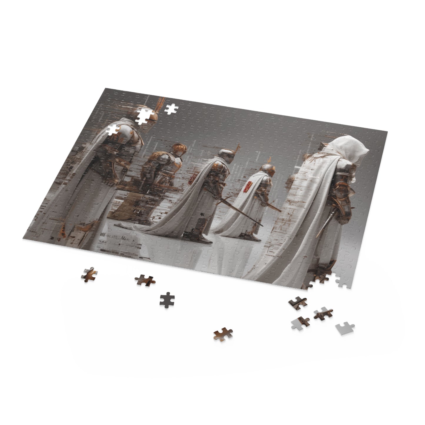 The Coded Knights Puzzle
