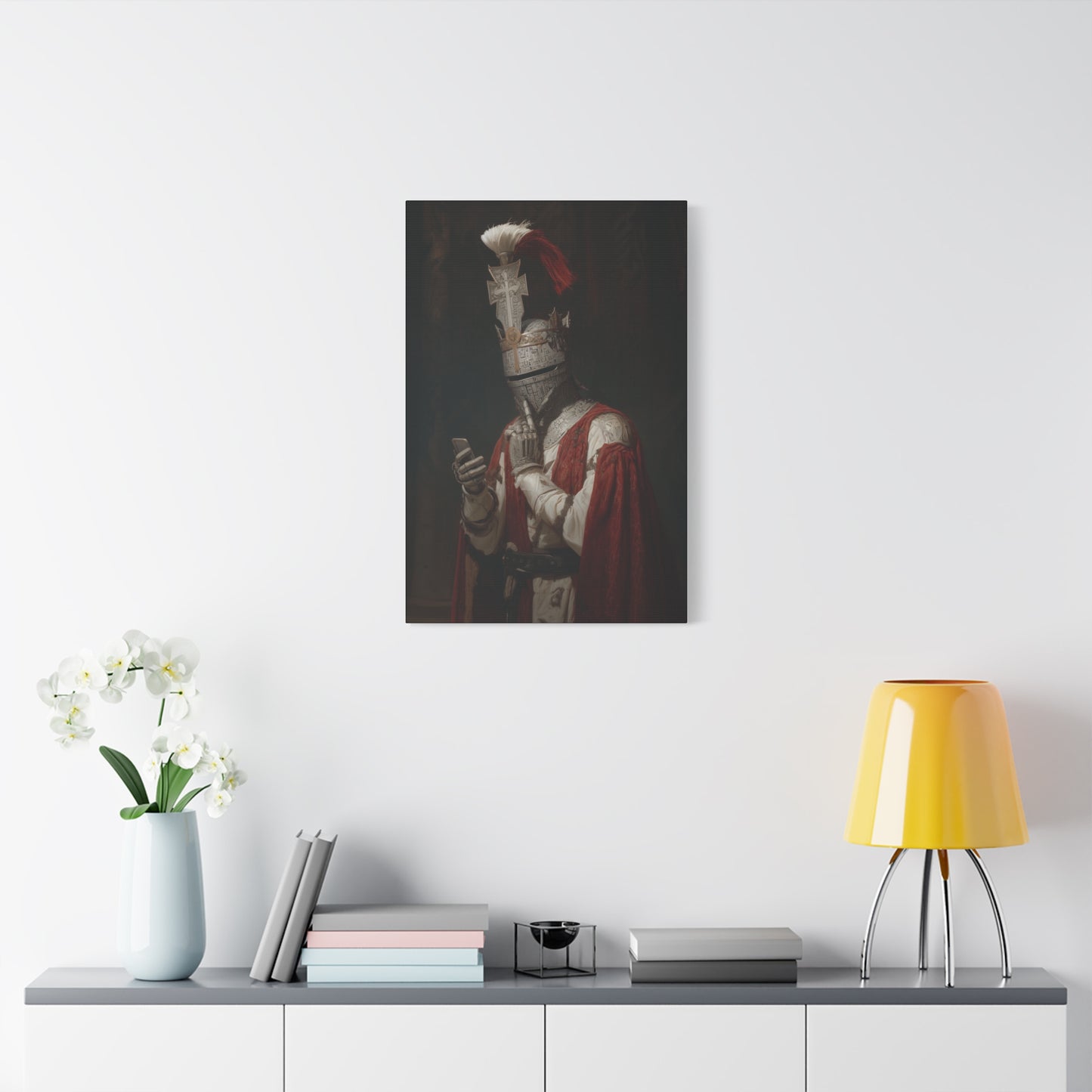 The Contemplating Canvas