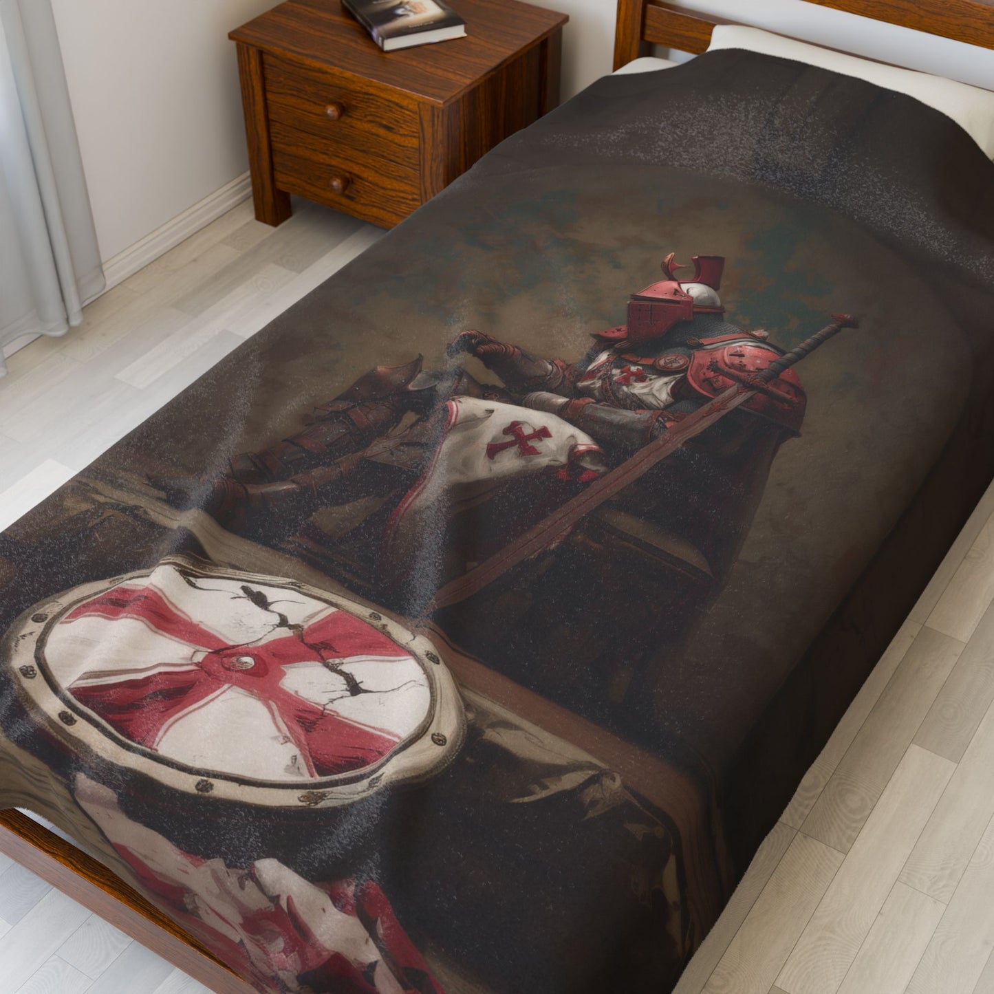 Lone Knight Blanket
