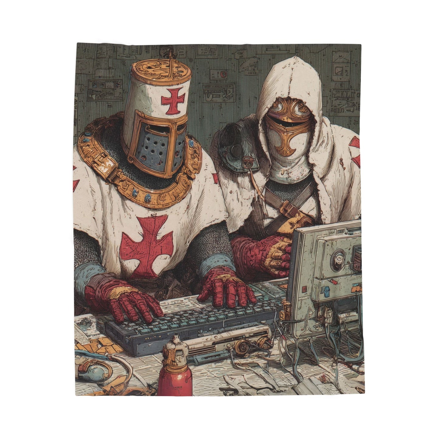 Keyboard Warriors Blanket
