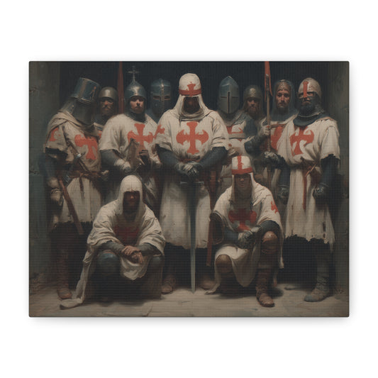 Knights Templars Canvas