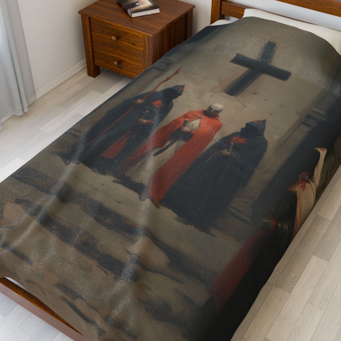 Cloaked Knights Blanket