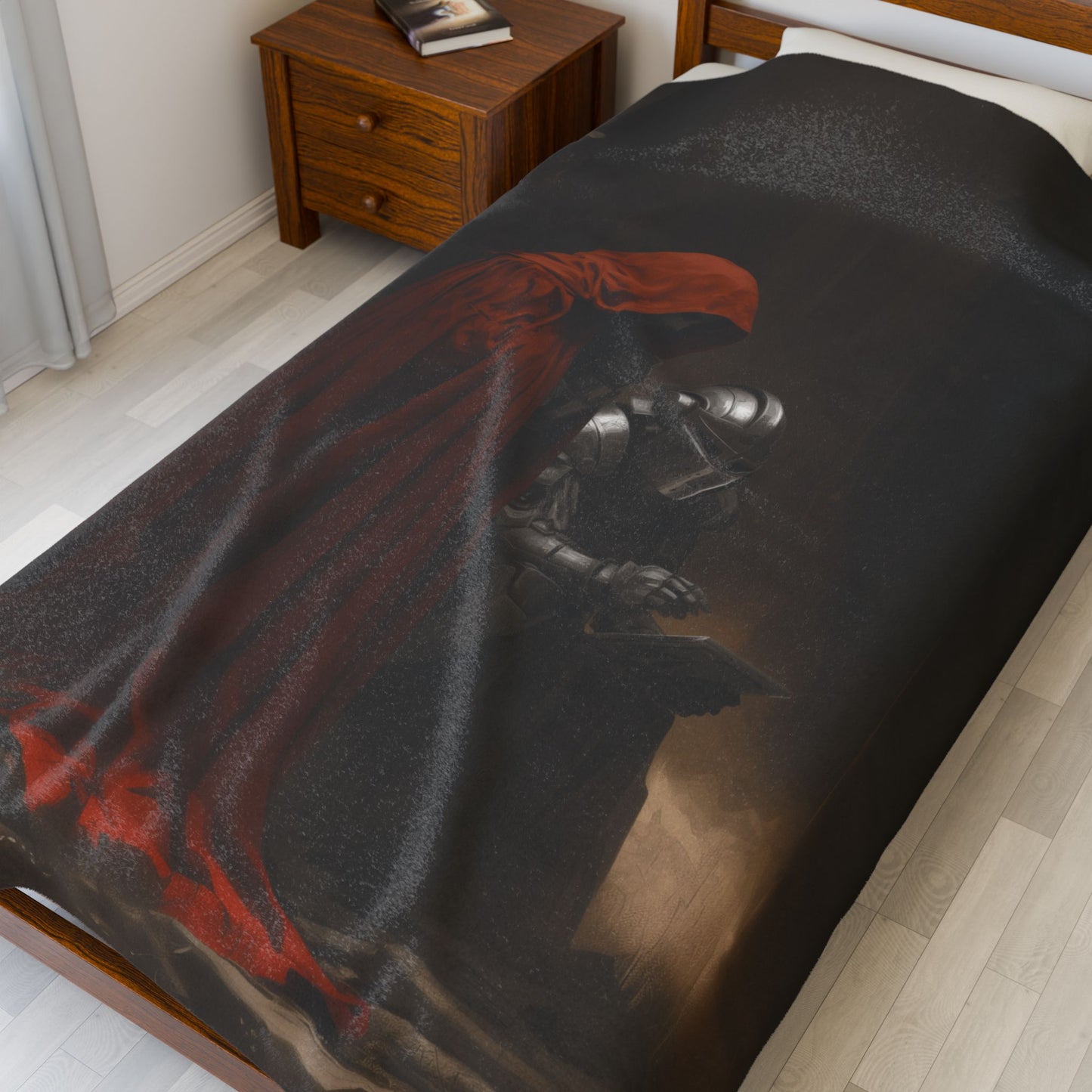 Cloak and knight Blanket