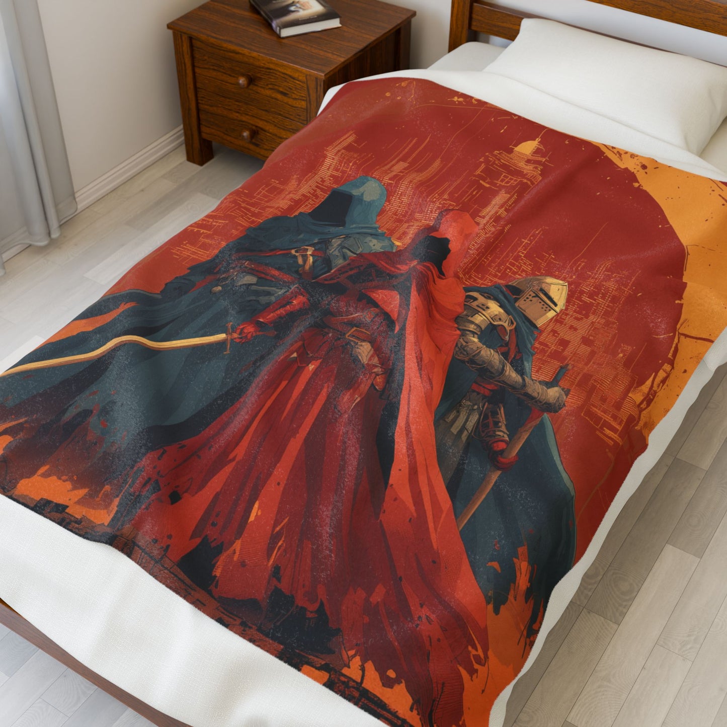 Digital Knights Blanket