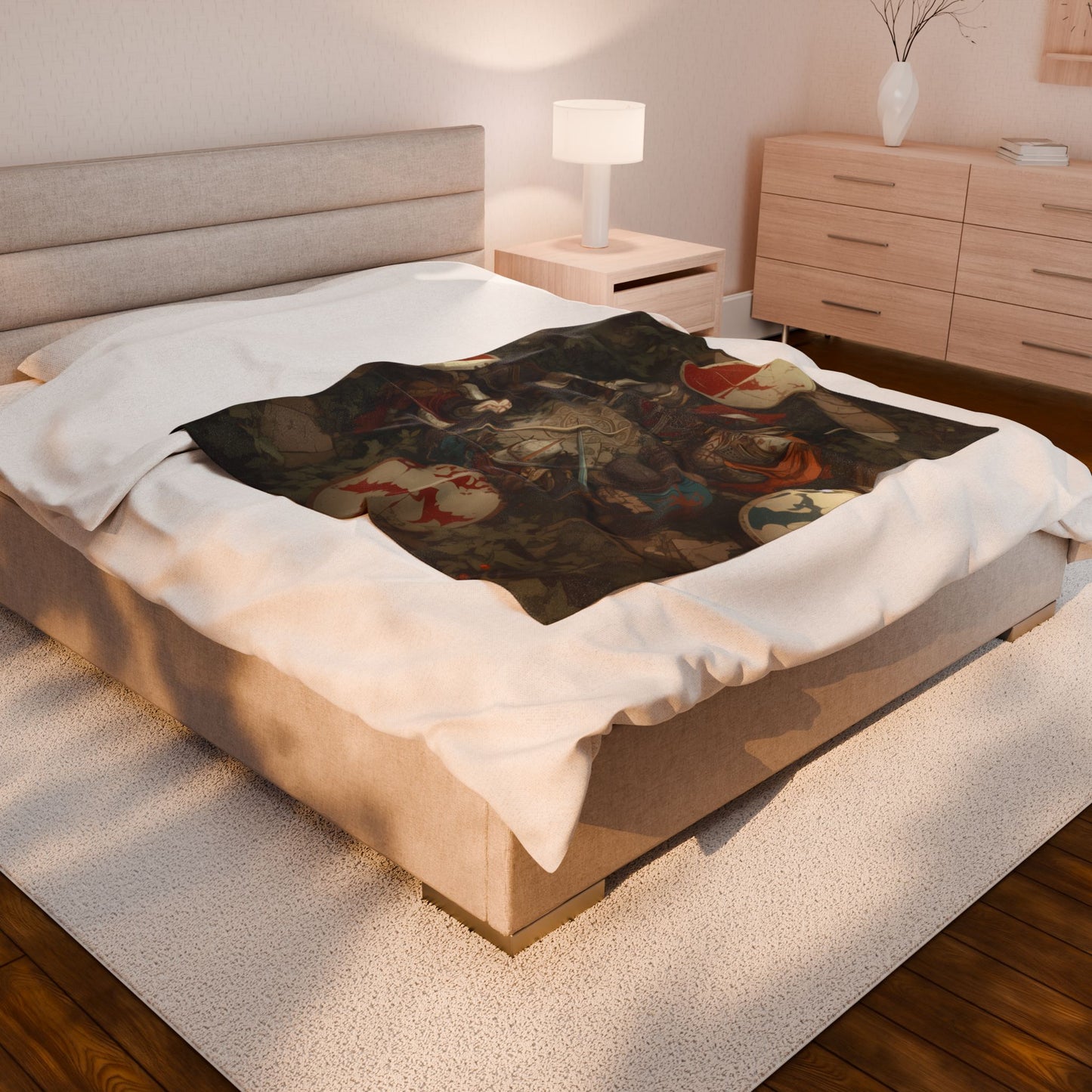 A knights Circle Blanket